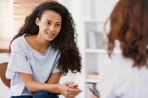 Practice counselling session